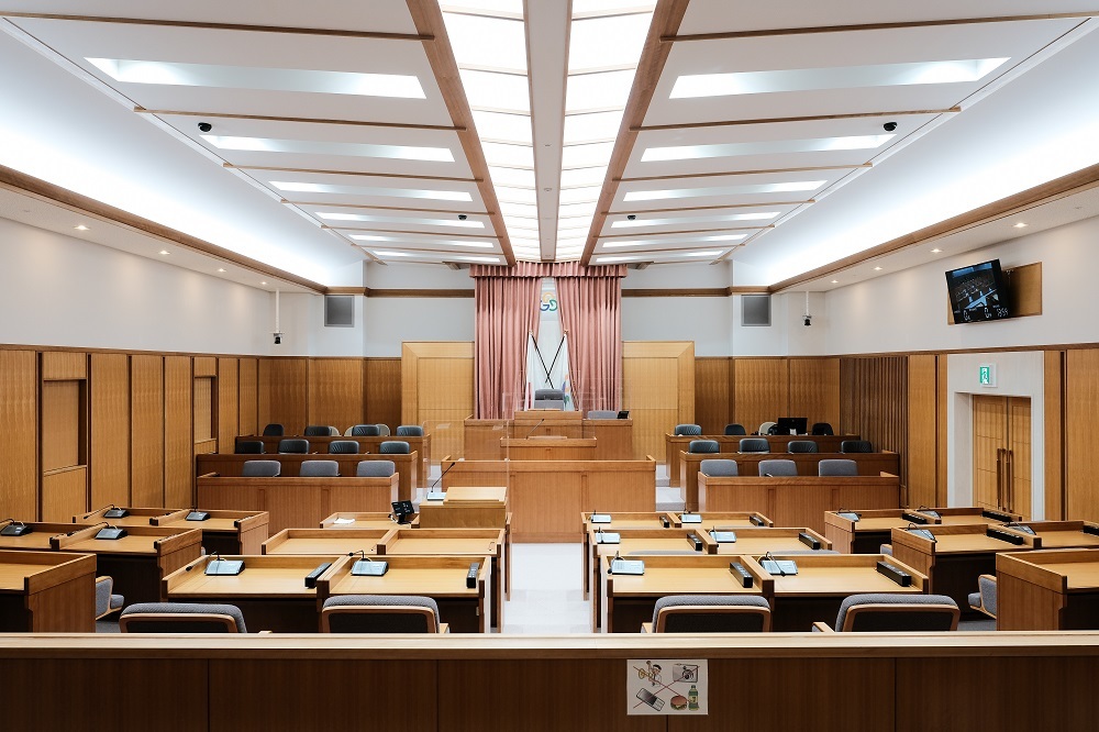 議場リニューアル