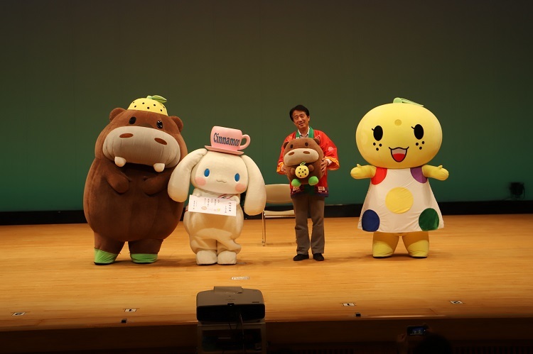 シナモロール 能美市応援大使就任イベント