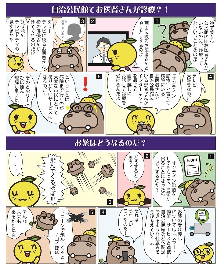オンライン診療マンガ