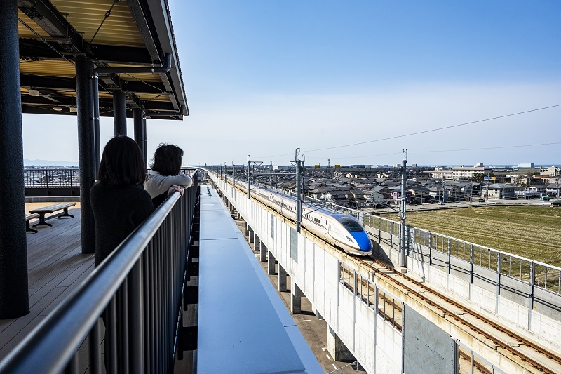 屋上展望室エリア