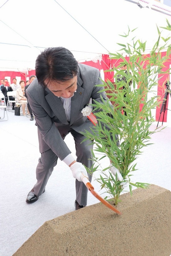 能美市地域共生交流館安全祈願祭・起工式