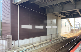 駅構内写真　金沢方面行