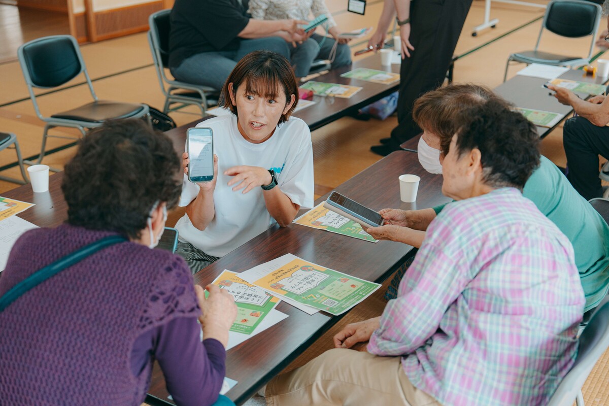スマホカフェの様子