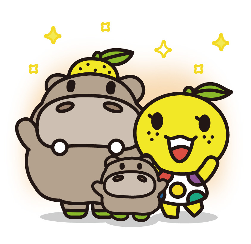 ひぽ能ん ゆず美ん ラインスタンプ販売中