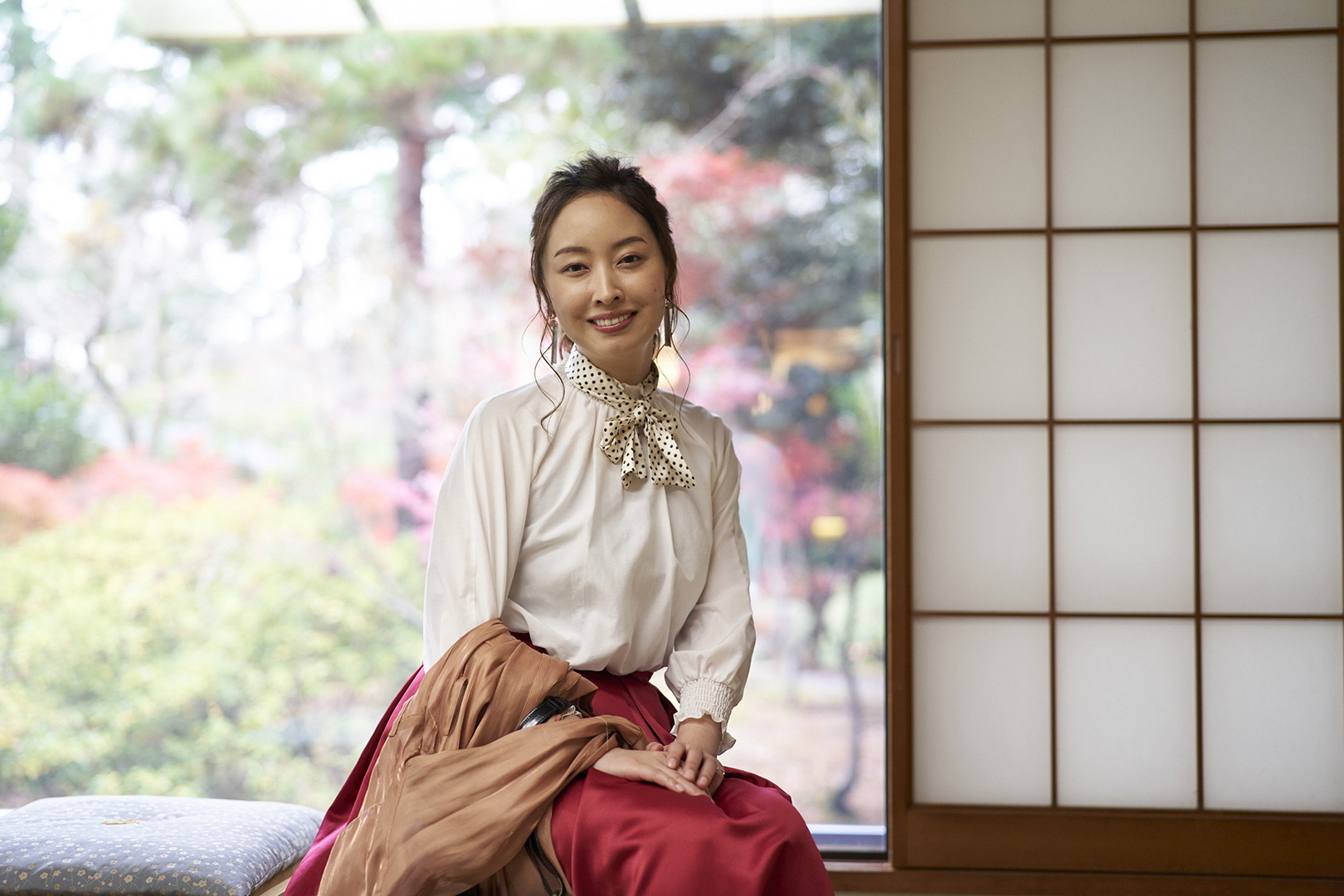 辰口温泉「まつさき」にて(2019年11月撮影)