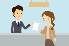 窓口混雑予想へ