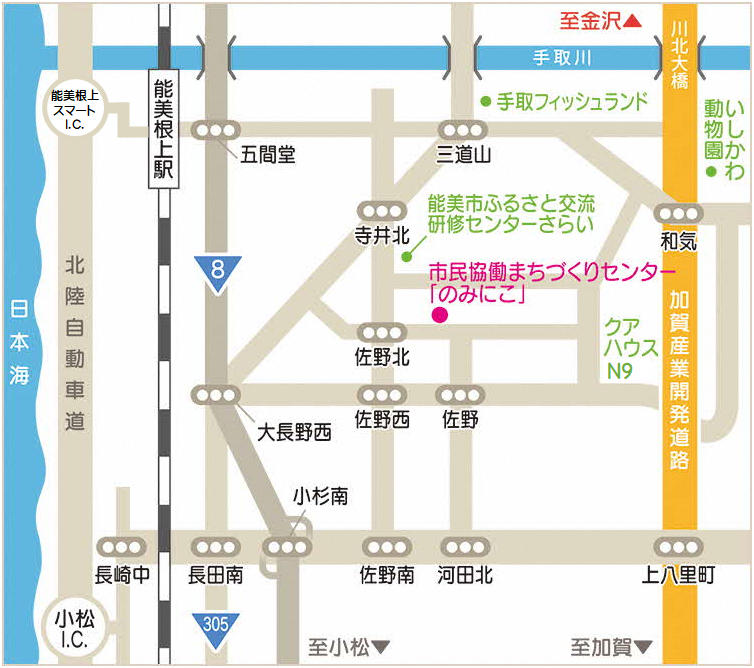 のみにこ地図