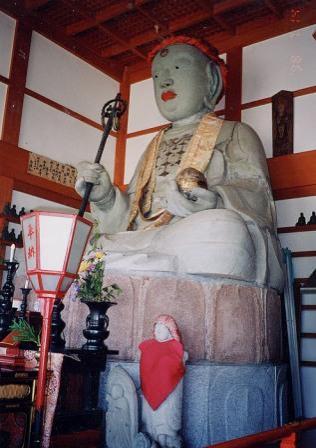 石造地蔵菩薩座像