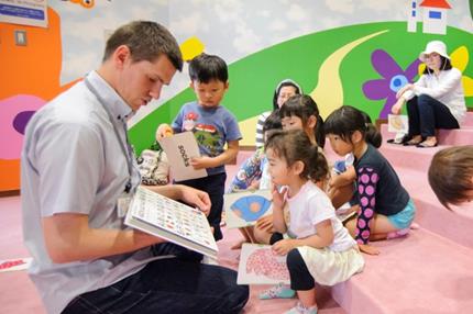 図書館訪問の様子