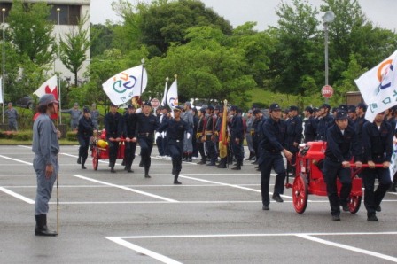 能美市辰口地区 自衛消防団合同訓練大会