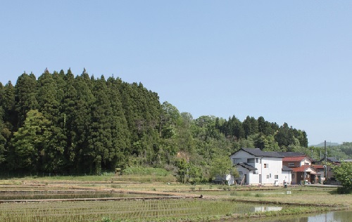 莇生町の様子