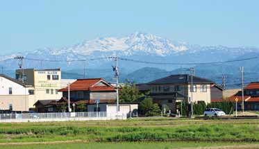 五間堂町の様子