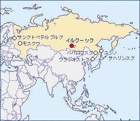 ユーラシア大陸地図