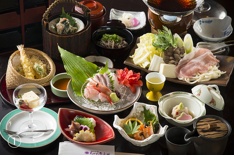 Kanazawa traditional Japanese and Western-style cuisine: "Kaga no Sai-Goyomi" plan