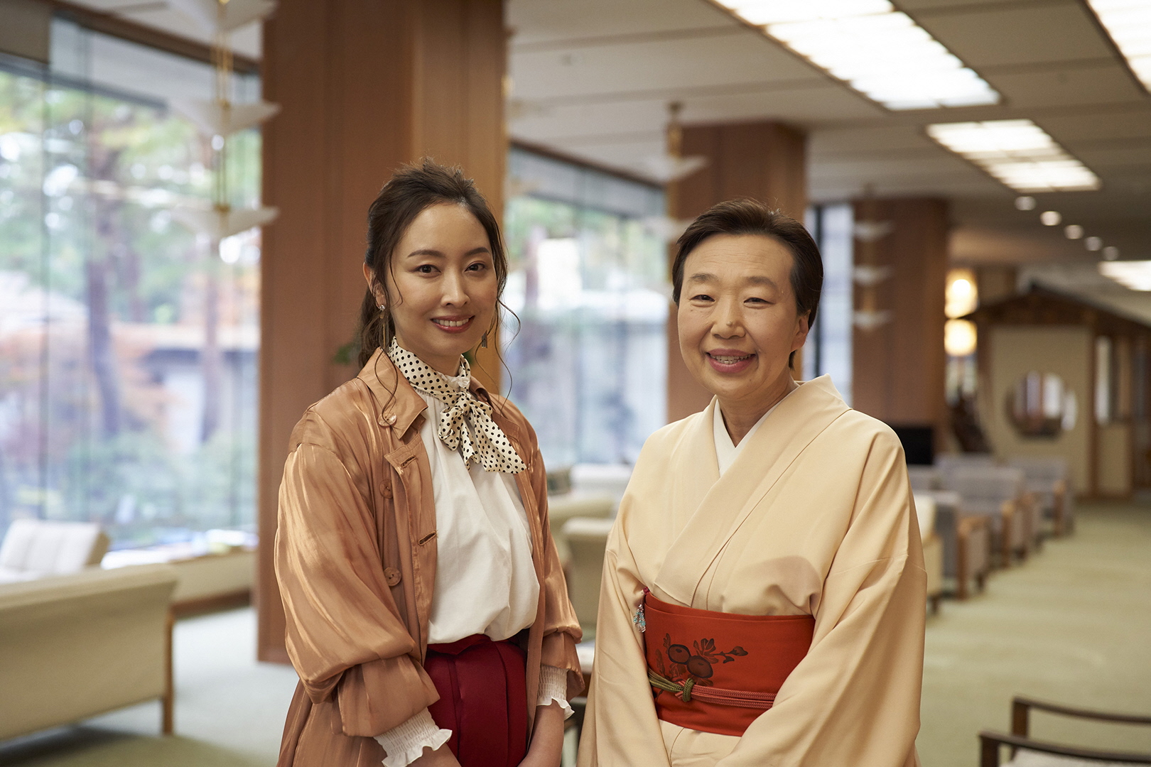 Ms. Matsusaki Toshie, the proprietress of Matsusaki