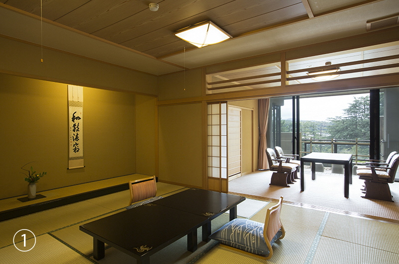 Barrier-free Japanese/Western-style rooms