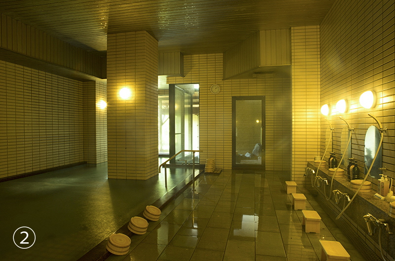  [Women's hot spring] Large communal bath with open-air bath "Yachiyo no yu"