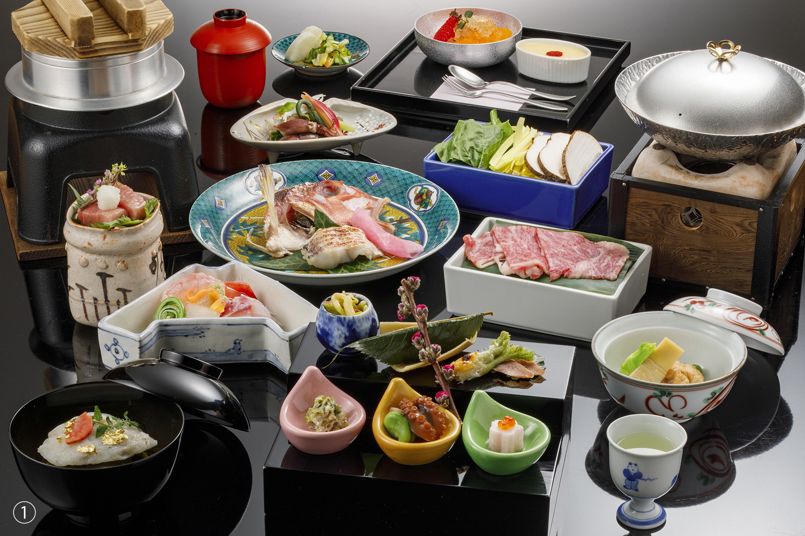 Houou Kaiseki, a masterpiece of the seasonal ingredients from Kanazawa