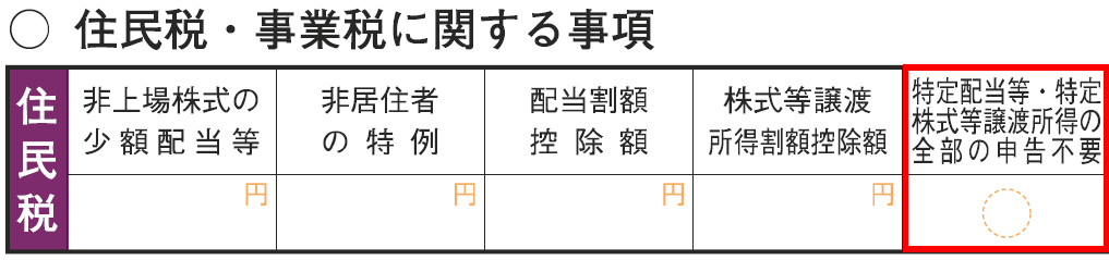 確定申告書B様式